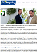 EUREC Die Recycling Software